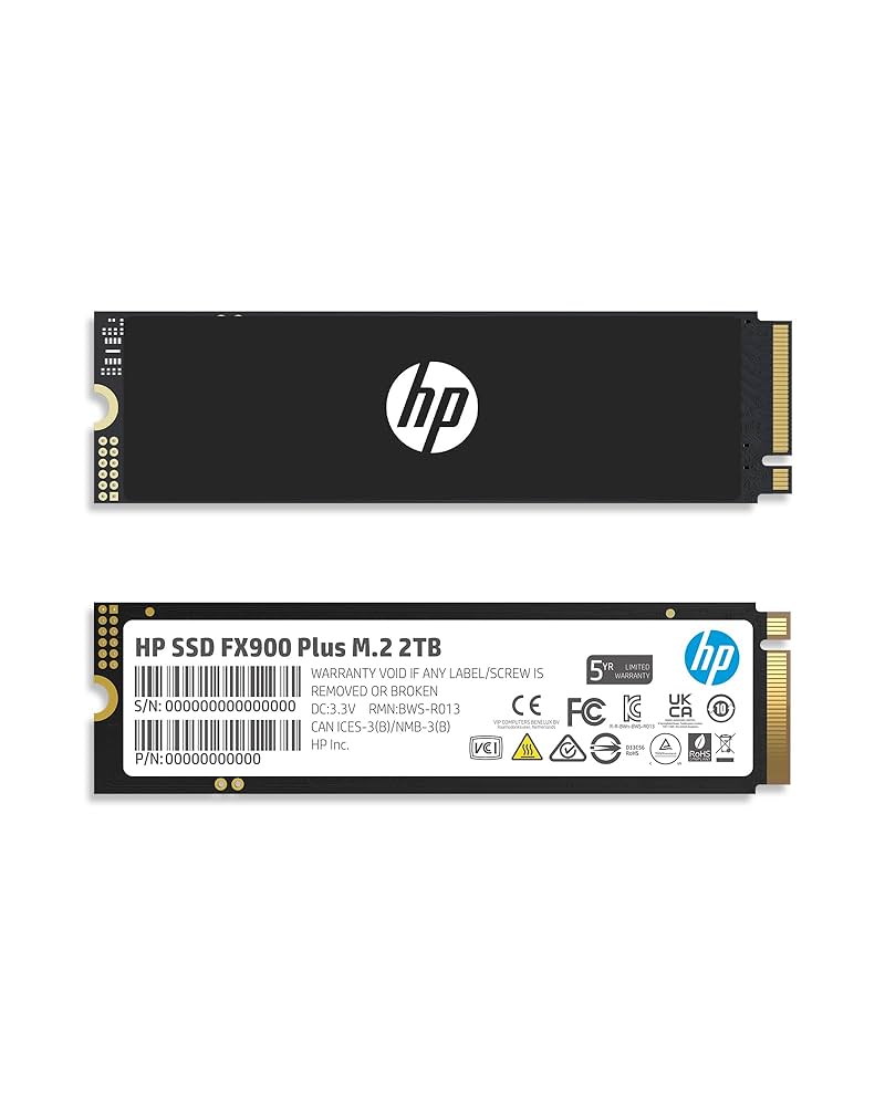 Amazon | HP FX900 PLUS 2TB SSD NVMe1.4 M.2 Type 2280 PCIe